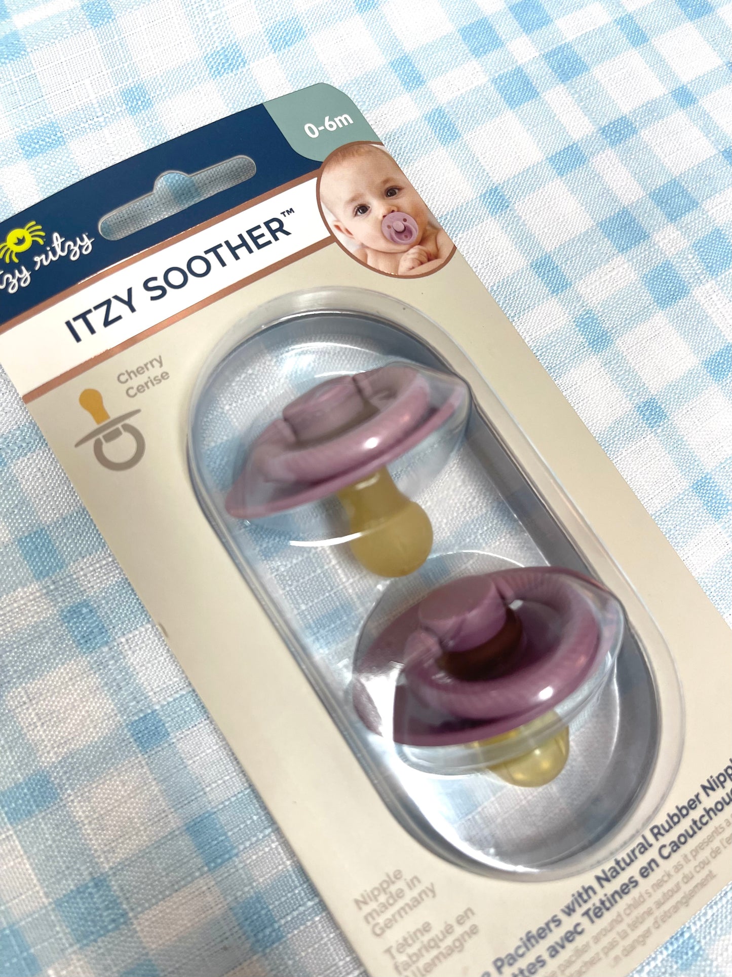 Itzy Ritzy Paci- Orchid & Lilac