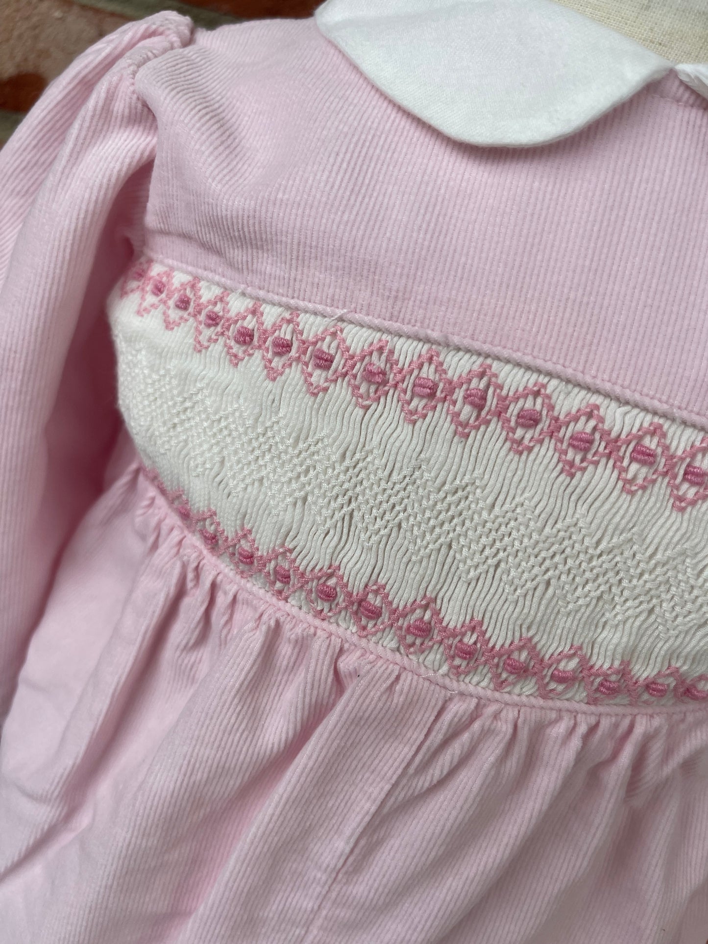 Pink Corduroy Longall