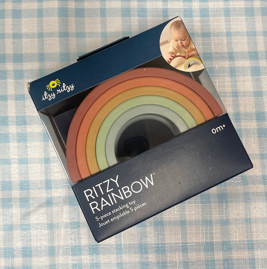 Itzy Ritzy Rainbow Stacking Toy