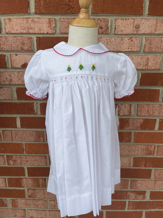 Christmas Embroidered Dress
