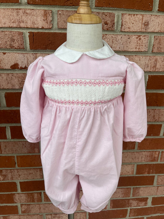 Pink Corduroy Longall