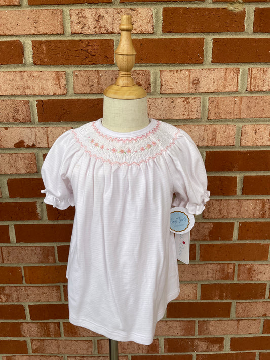 Embroidered Flower Knit Dress