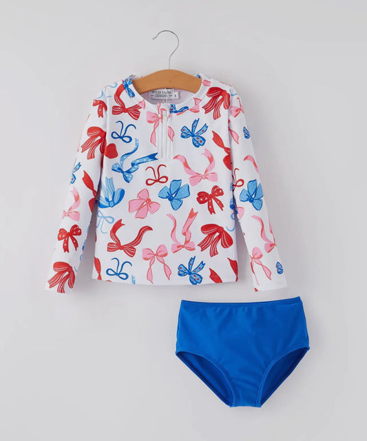 Bow Patriotic Swim