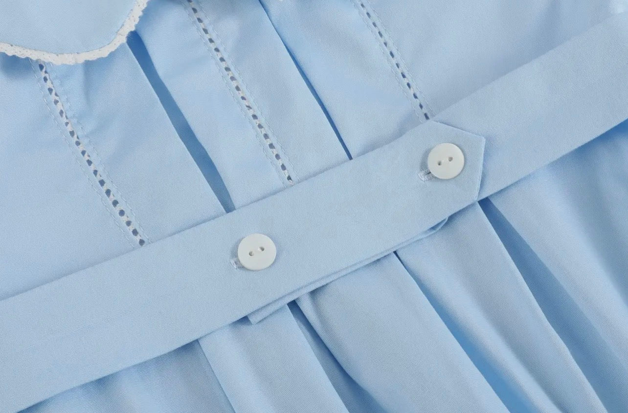 Blue Button Bubble