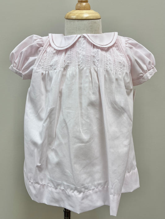 Dress with Pintucks & Featherstitching