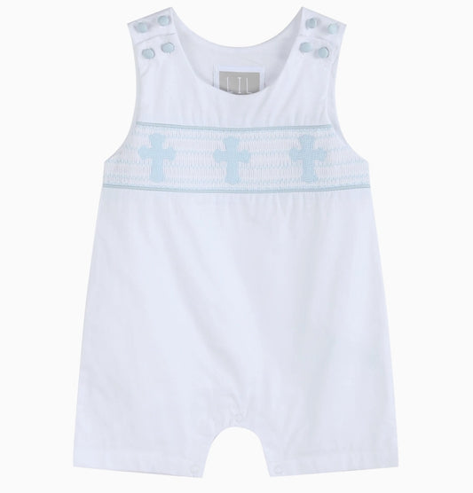 Cross Smocked Shortall